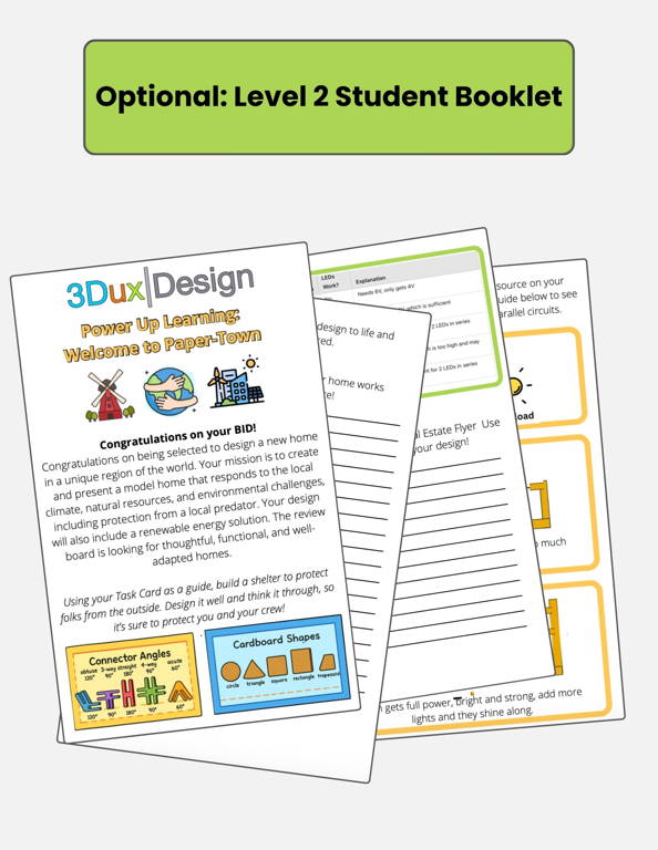 3duxdesign downloadable workbook for students