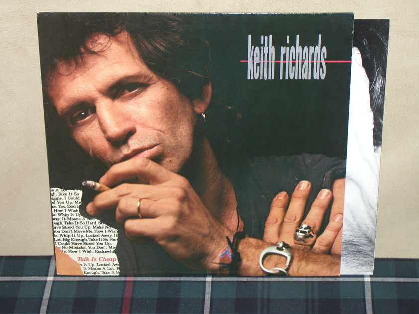 Keith Richards - Talk Is Cheap (Scarce) Virgin 90973-1 from 1988