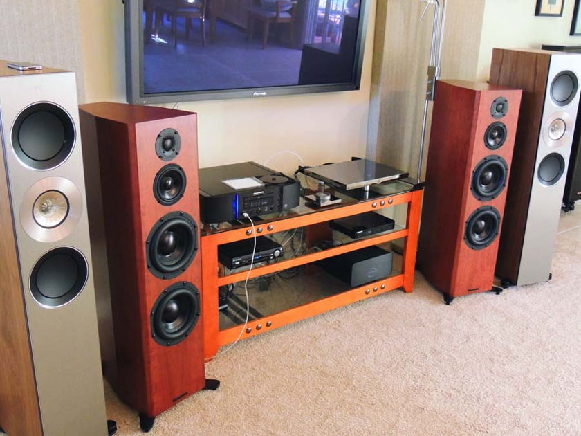 BRYSTON MIDDLE T LOUDSPEAKERS, ROSEWOOD FINISH