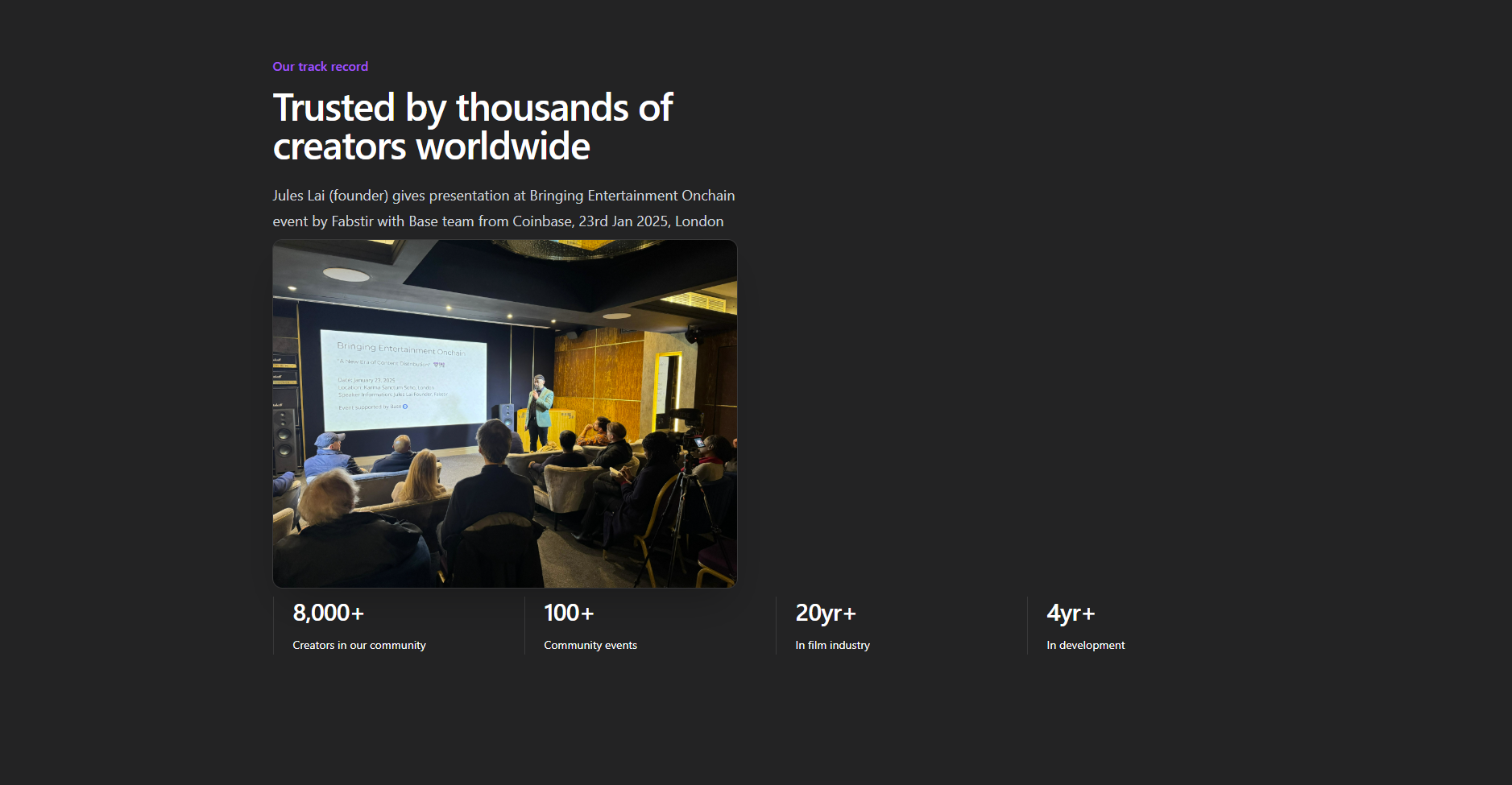 On Chain trading bots developers developer - Ammar H.'s portfolio image