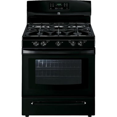 KENMORE 30″ 5 CU. FT. GAS RANGE- BLACK KENMORE 30″ 5 CU. FT. GAS RANGE- BLACK