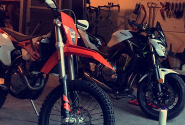 2018 KTM 350 EXC-F motorcycle for rent near Estacada, OR