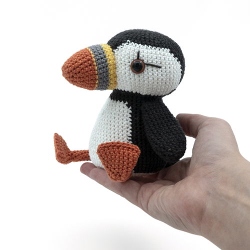 Amigurumi Puffin Bird
