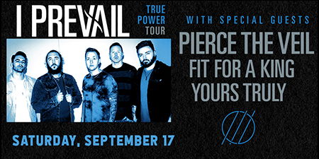 I Prevail: True Power Tour Concert promotional image