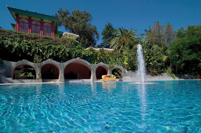 Vue sur Pestana Palace  Hotel, Lisbon, Portugal