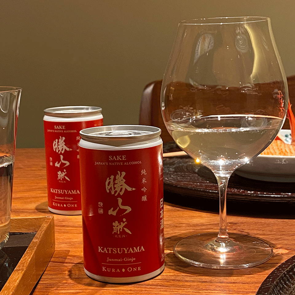KURA ONE® 勝山 献 純米吟醸 180mL