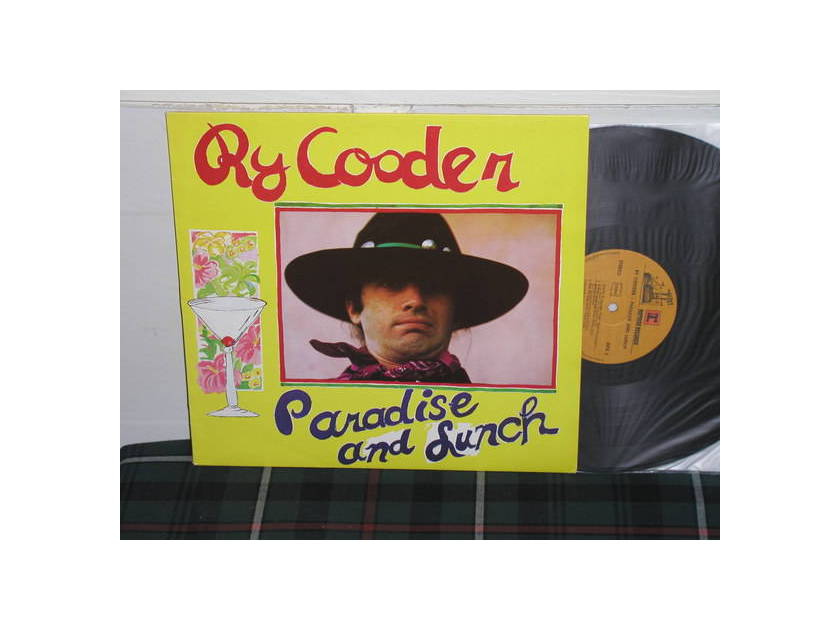 Ry Cooder - Paradise and Lunch GERMAN import rep 44 260