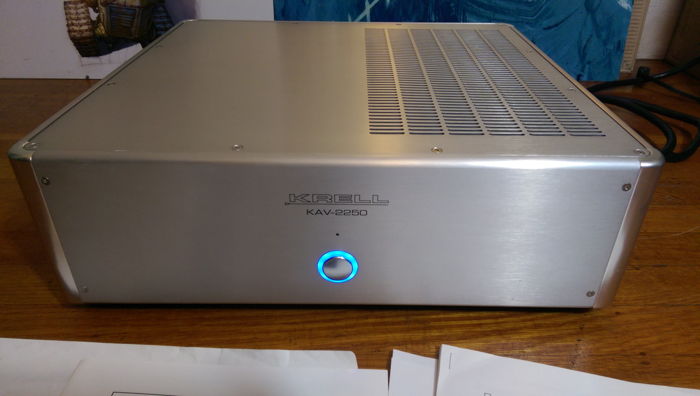 Krell KAV-2250 Power Amp in Box with Manual Excellent C...