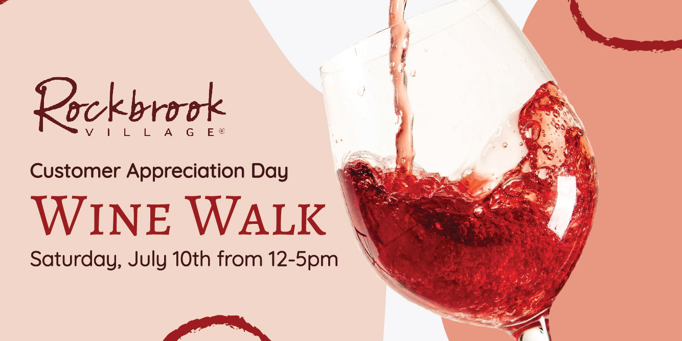 Rockbrook Village Wine Walk promotional image