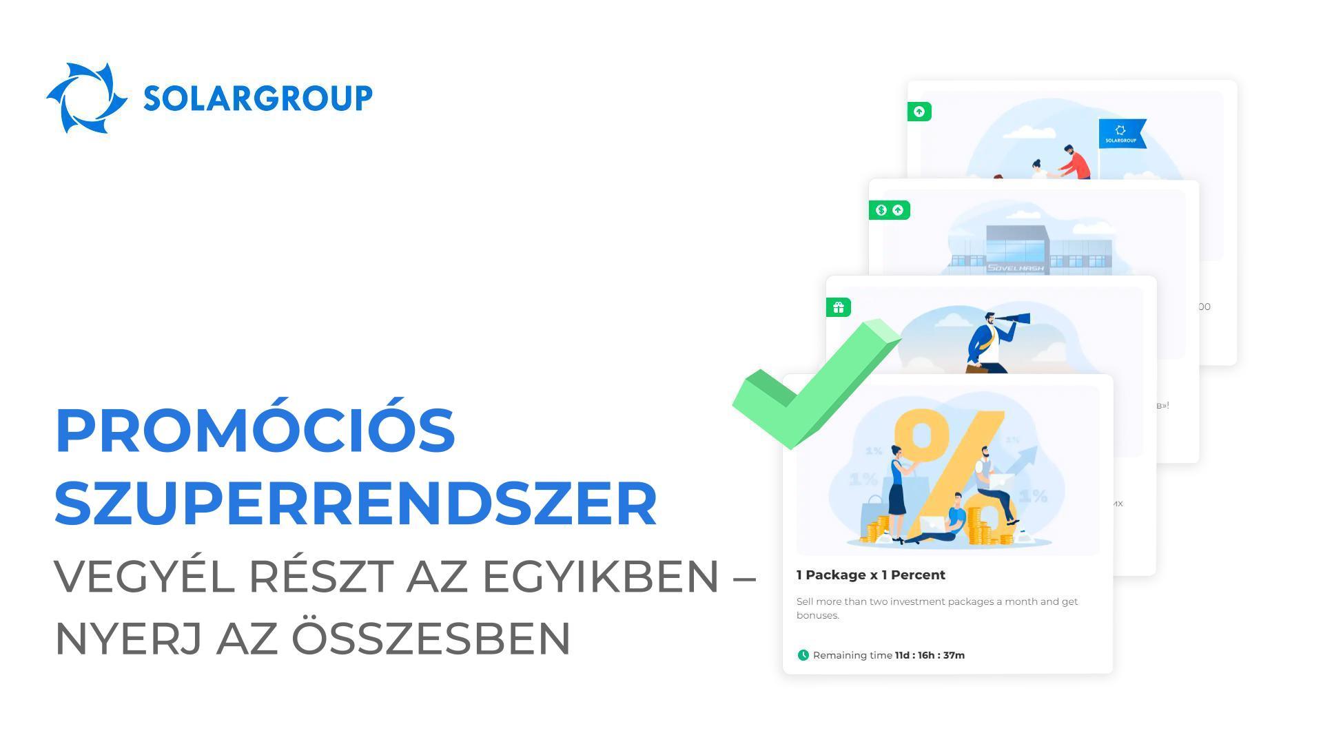 Promóciós szuperrendszer: vegyél részt az egyikben – nyerj az összesben