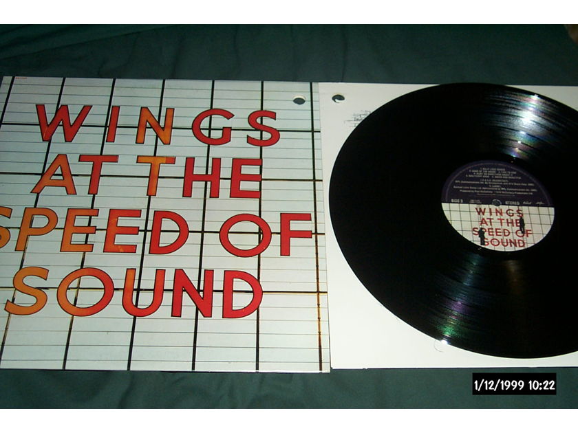 Wings - At The Speed Of Sound LP NM