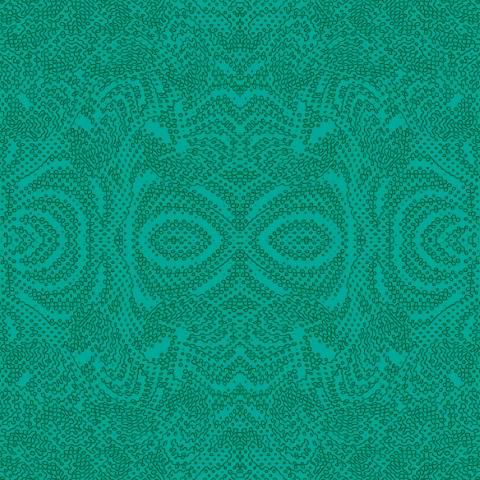 Green Contemporary Pattern Wallpaper pattern