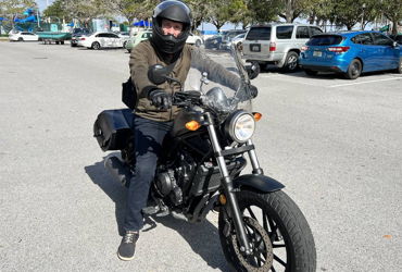 2025 HONDA REBEL 500 ABS motorcycle for rent near St. Petersburg, FL