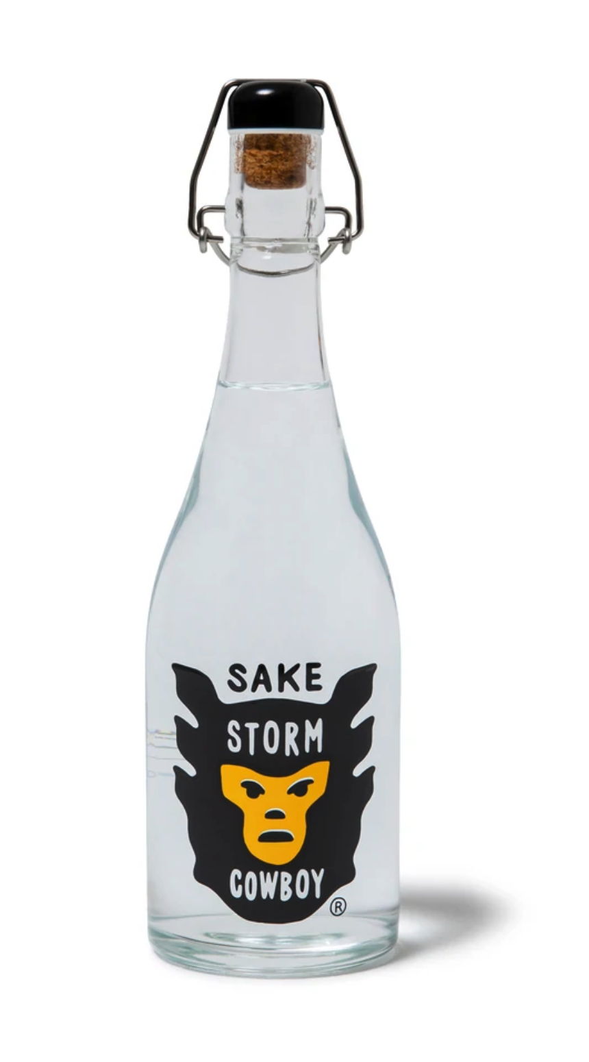 Pharrell & Nigo Release STORM COWBOY Sake | Dieline - Design