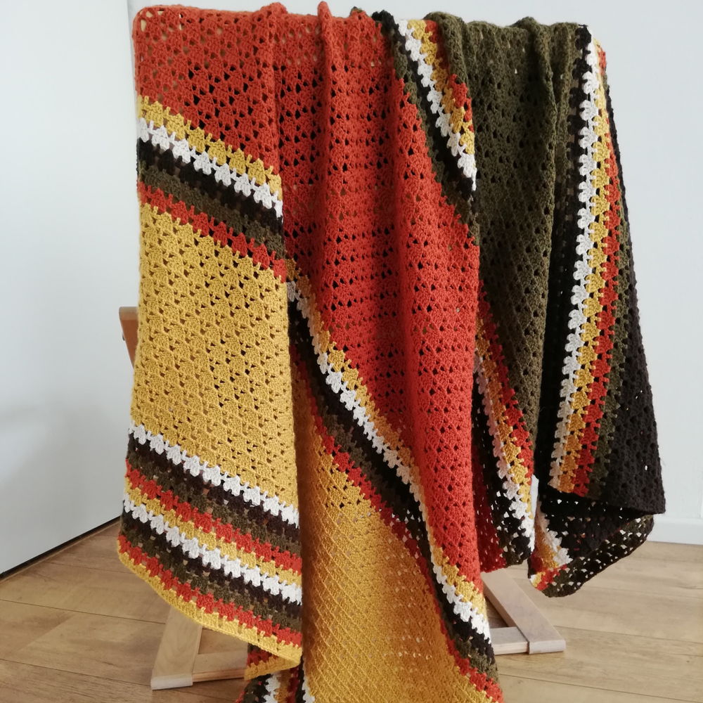 Retro woondeken "Autumn glory"