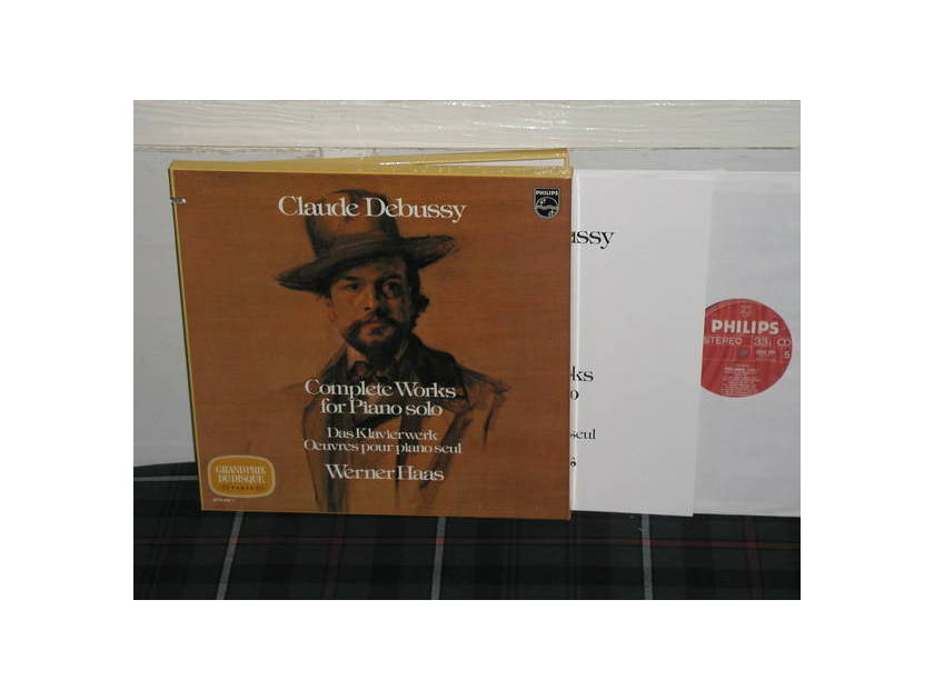 Werner Haas - Debussy Complete Philips import  6770 5lp boxse
