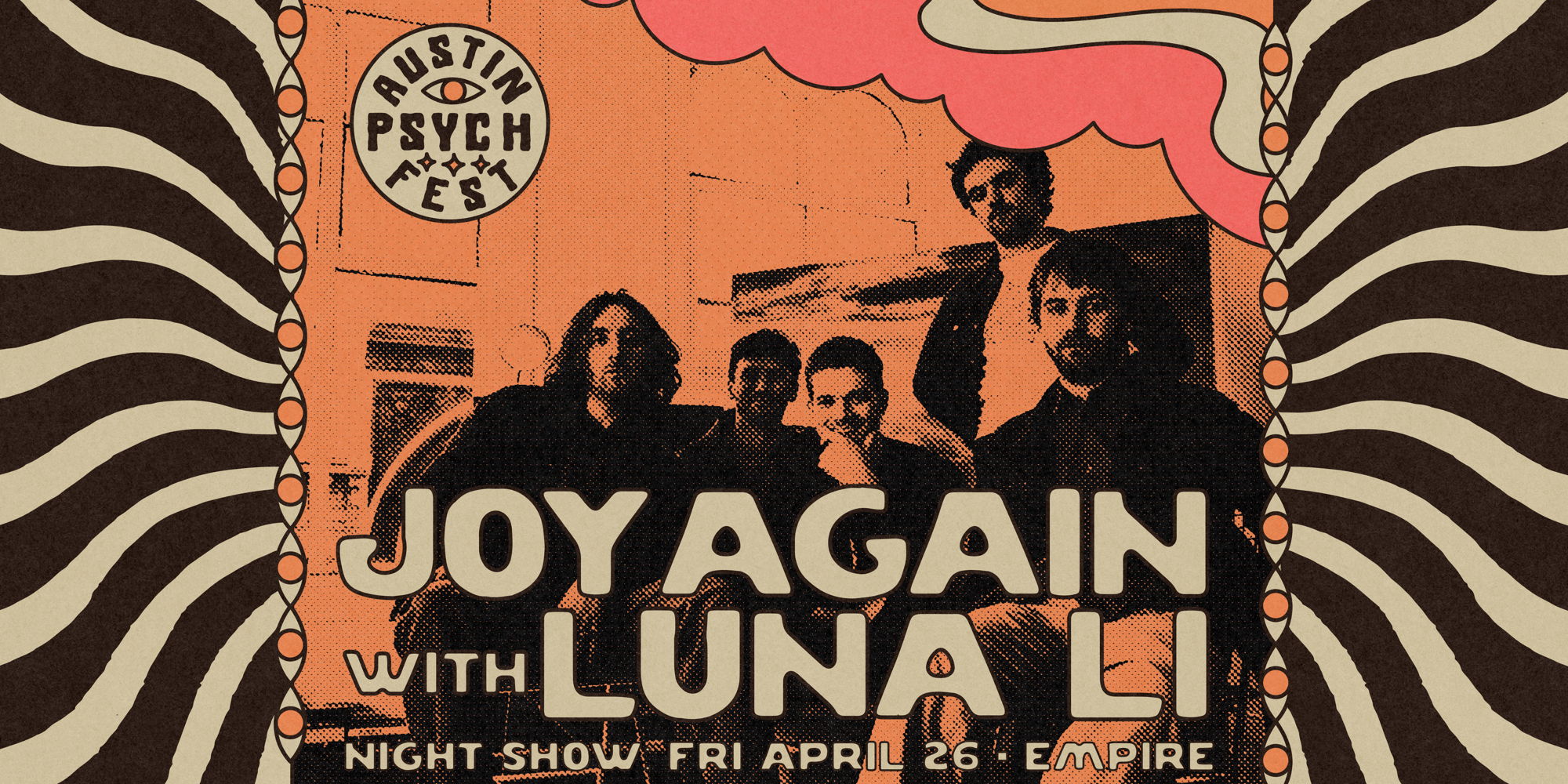  Austin Psych Fest Late Nights: Joy Again w/ Luna Li promotional image