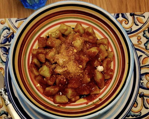 Cooking classes Montefiore Conca: Gnocchi alla Sorrentina: tradition and authentic taste