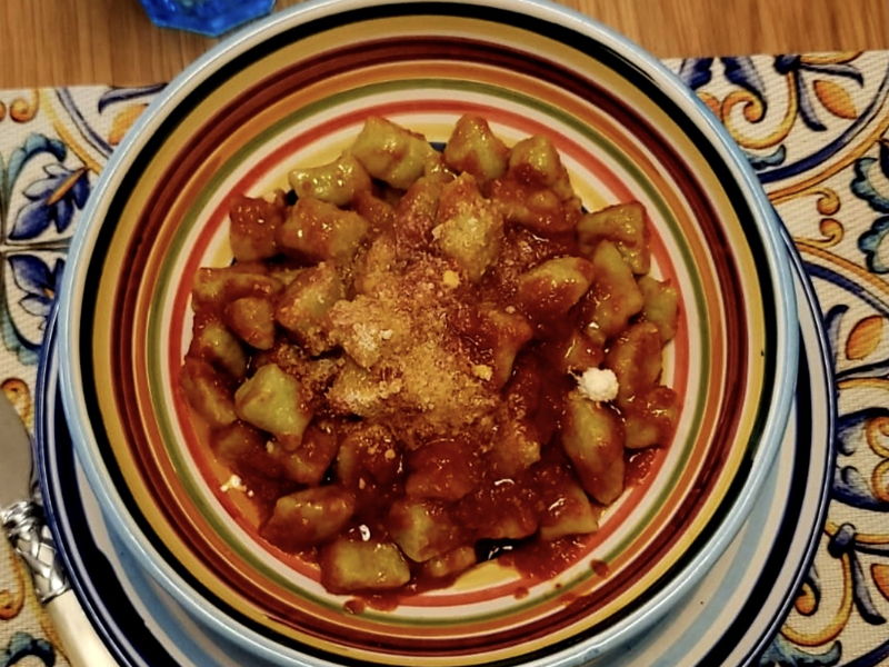 Cooking classes Montefiore Conca: Gnocchi alla Sorrentina: tradition and authentic taste