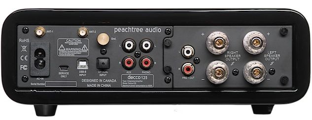 Peachtree Audio Decco 125 120wpc Rem amp w/DAC & phono-...