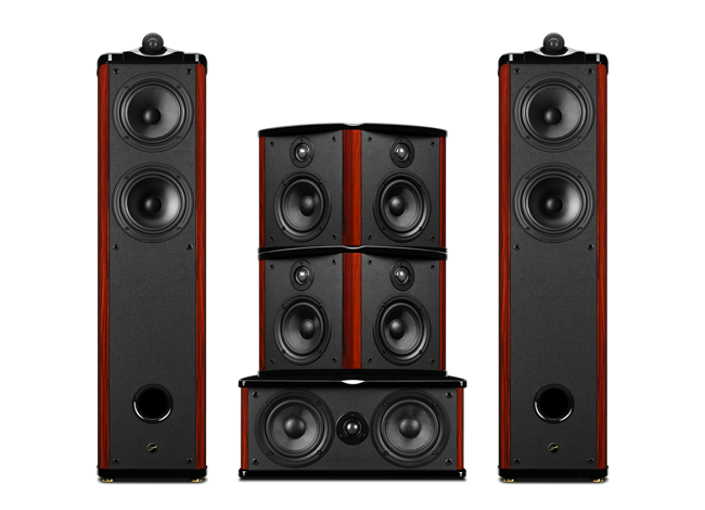 HiVi / Swans Speaker Systems Diva 6.3 Home Theater