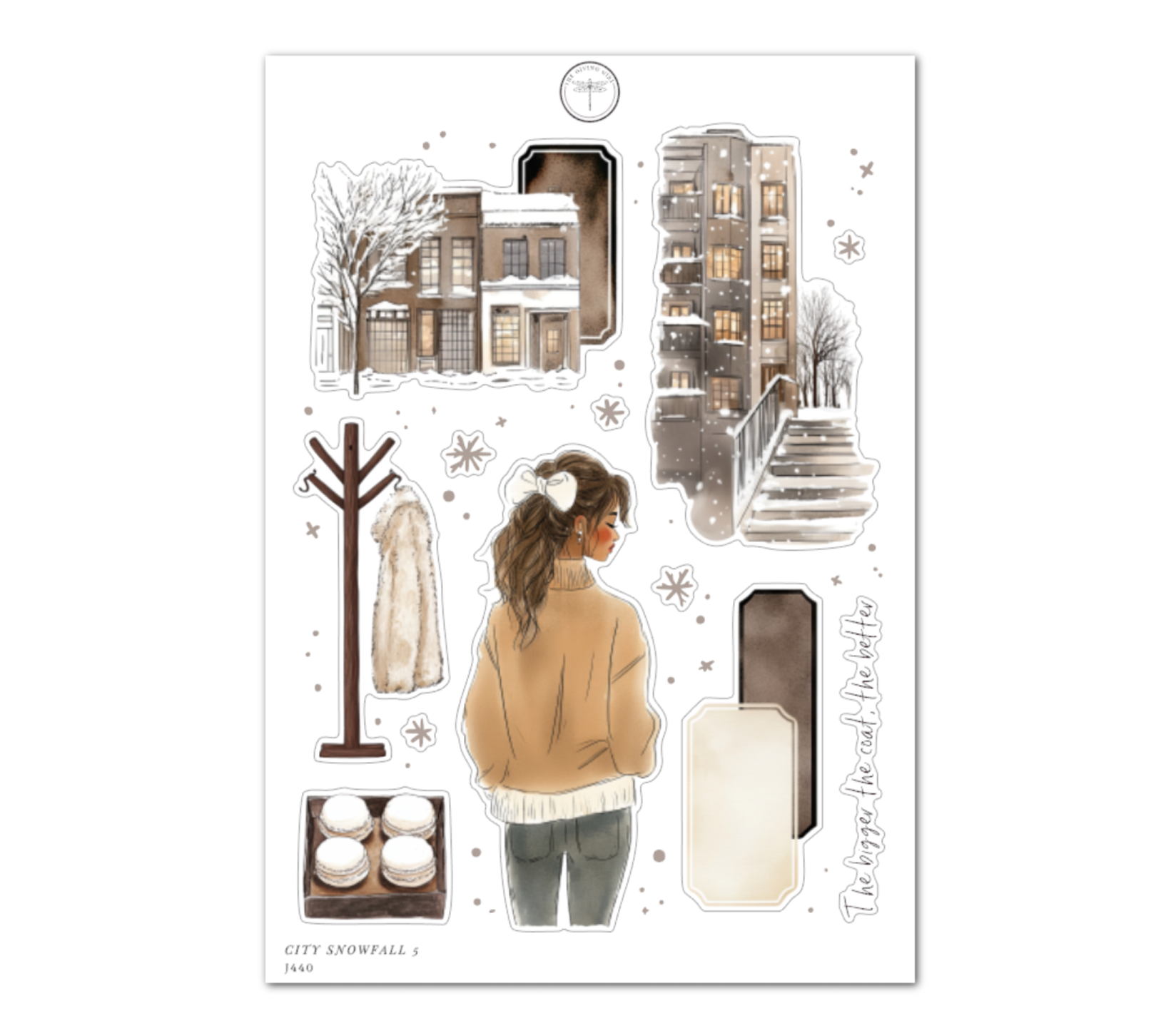 City Snowfall 5 – The Giving Girl