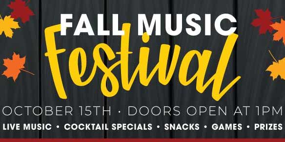 Fall Music Festival promotional image