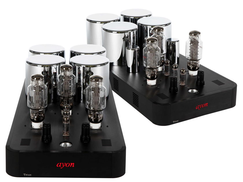 AYON AUDIO TITAN EVO MONO AMPS - PURE CLASS A SET 160 WATTS