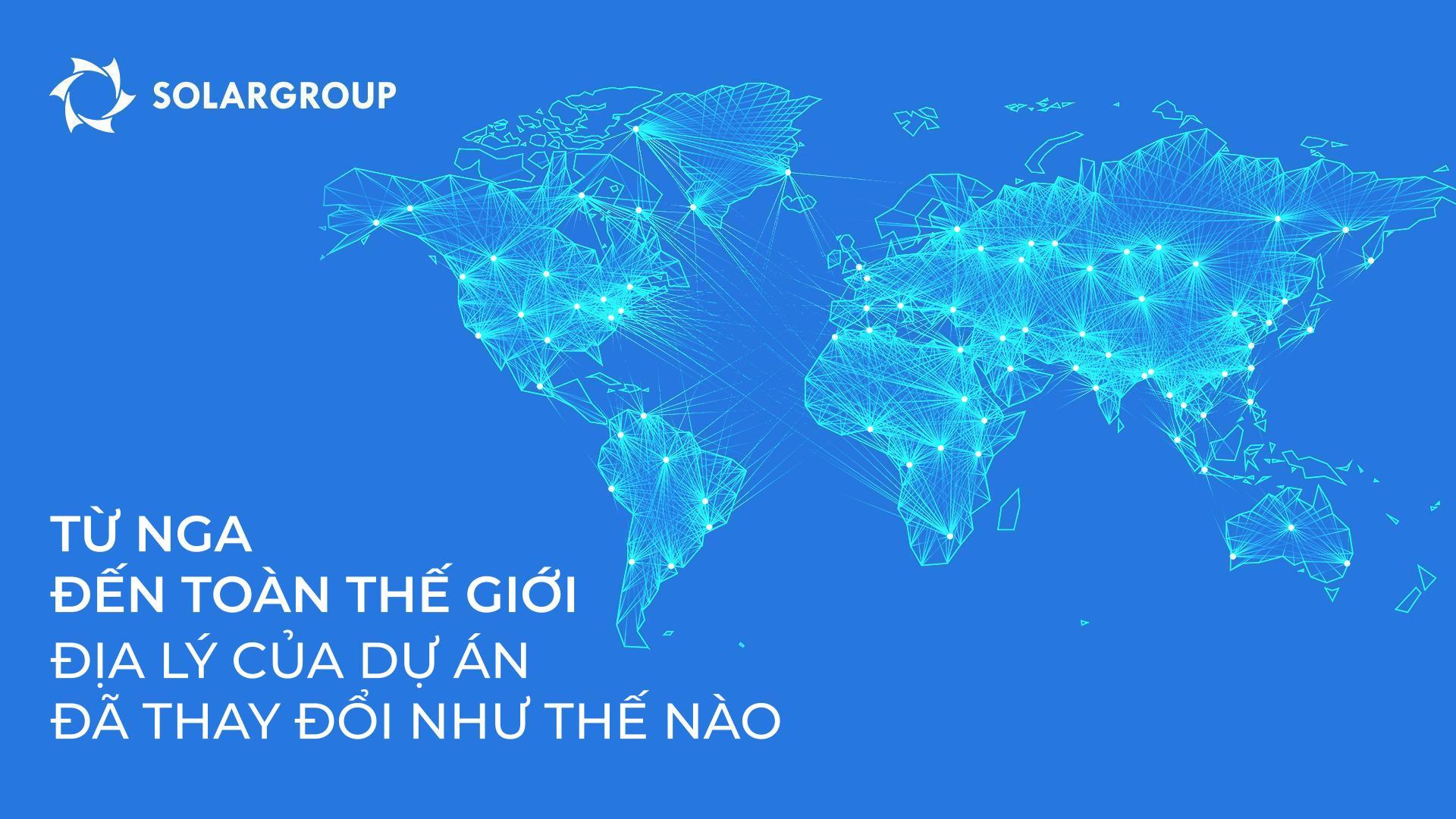 Từ Nga đến toàn thế giới: địa lý của dự án đã thay đổi như thế nào