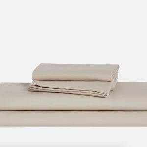 Classic Percale Core Sheet Set - Pebble