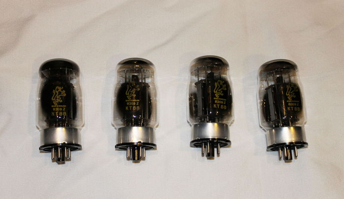 Gold Lion KT88 Tubes, Made in England, Set of 4 - HICKO...