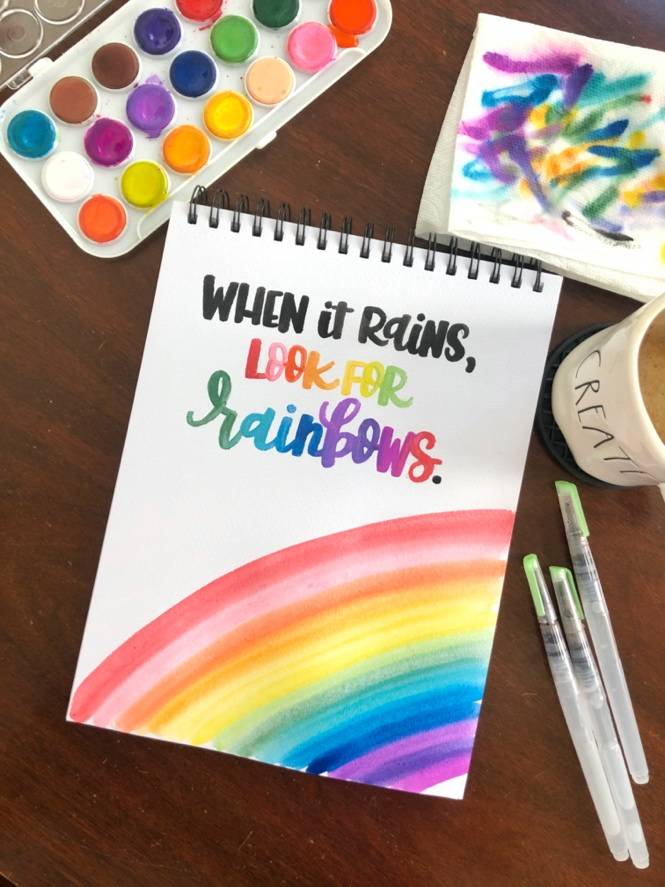 How To Watercolor With Water Brush Pens