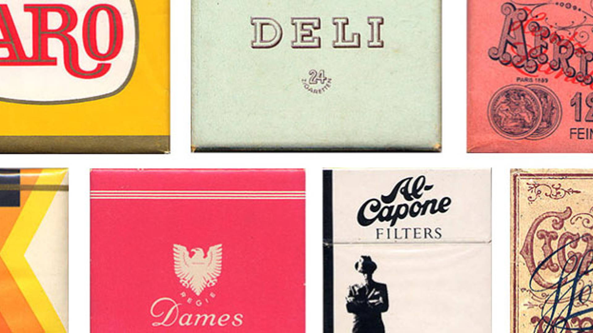 Featured image for Vintage Packaging: Collection of Cigarette Packs