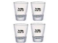Set of Four NWTF Shot Glasses