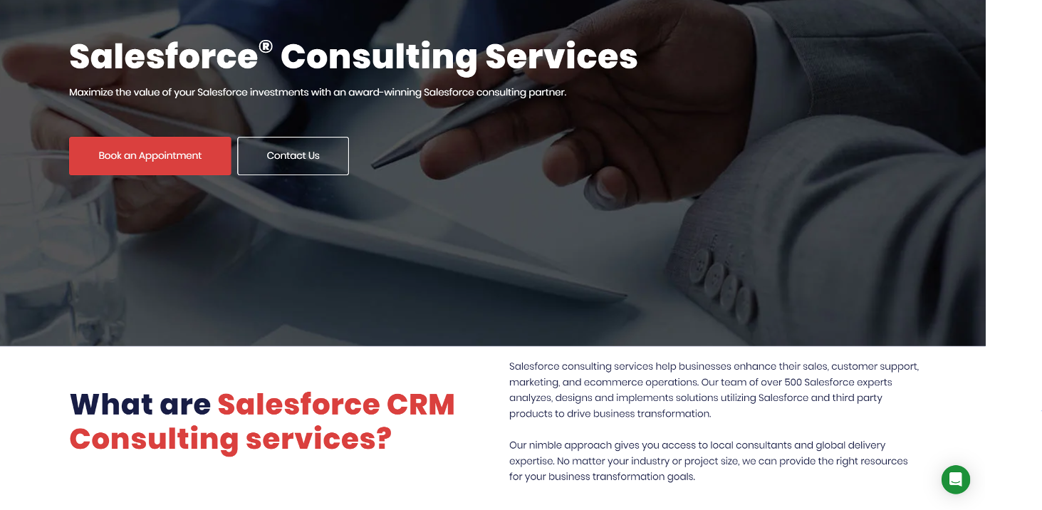 VRP Consulting product / service