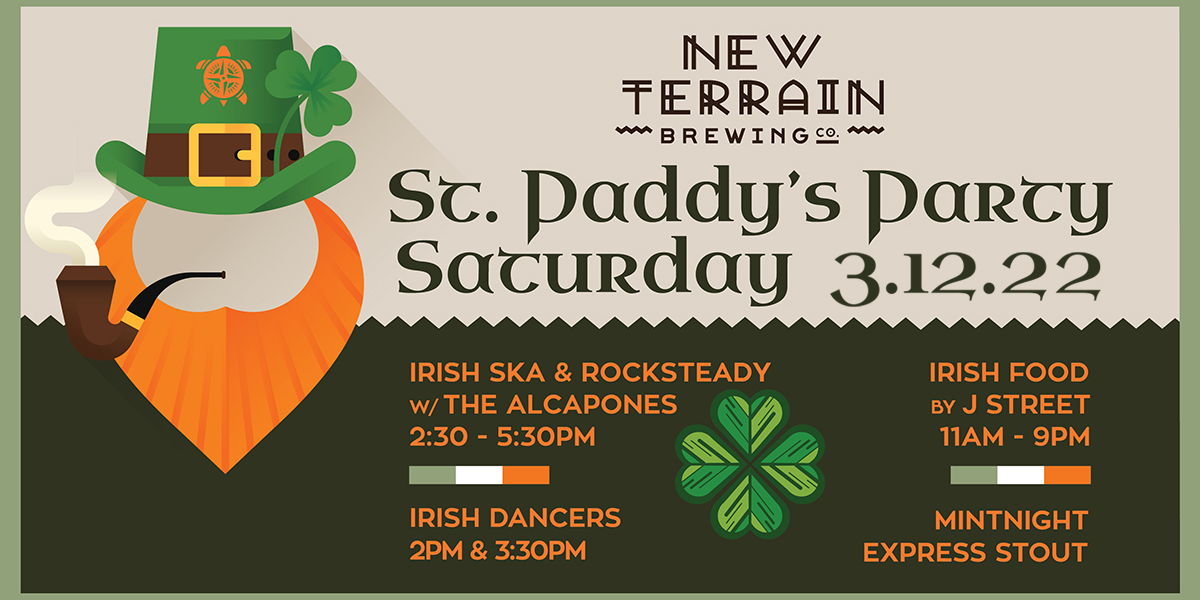 New Terrain St. Patty's Day Party promotional image