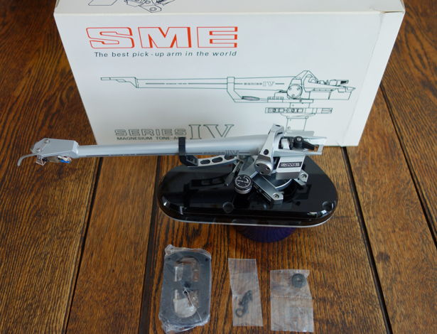 SME Series IV Precision Tonearm with box, manual and te...