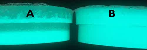 Glow Powder Settling in Epoxy Resin