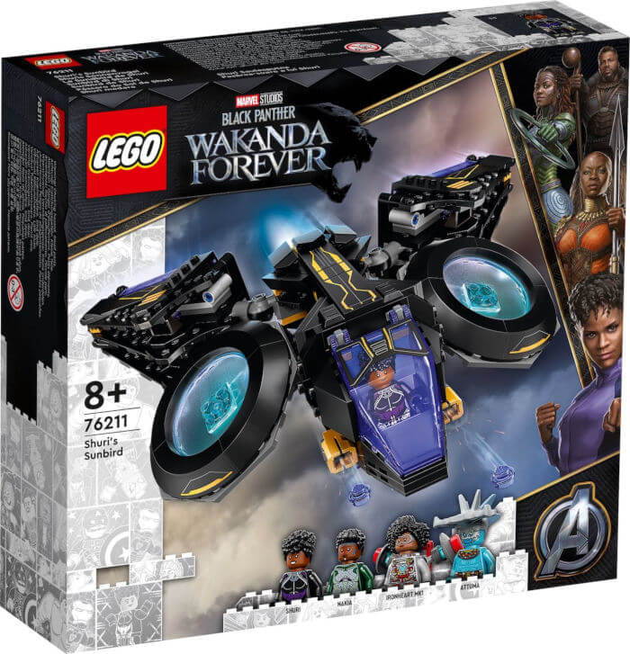LEGO Marvel 76211 Black Panther Shuri’s Sunbird