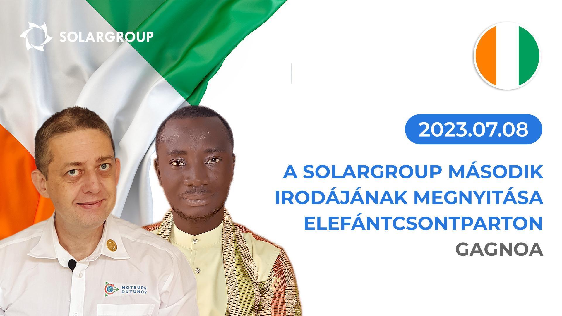 A SOLARGROUP egy új irodát nyit Elefántcsontparton