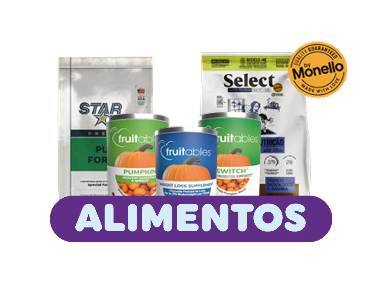 alimentos para mascotas