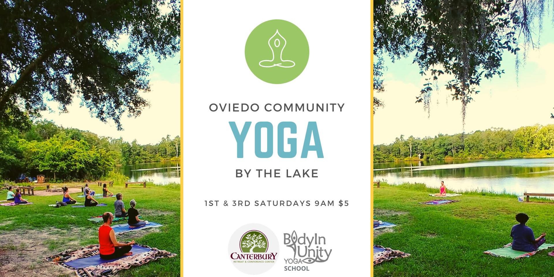 Yoga by the Lake -- Oviedo Community promotional image
