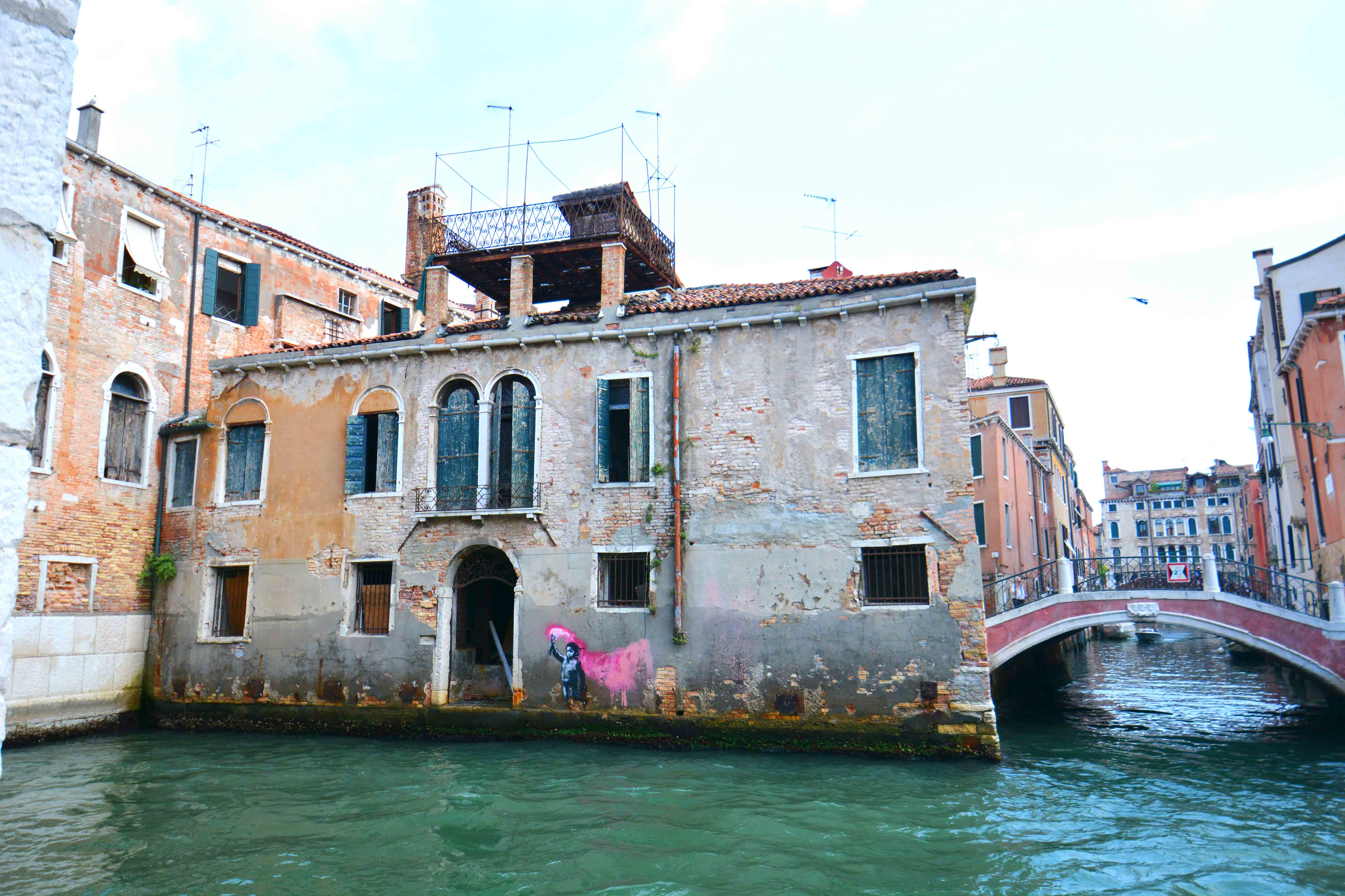 Banksy in Venice chose an E&V estate!