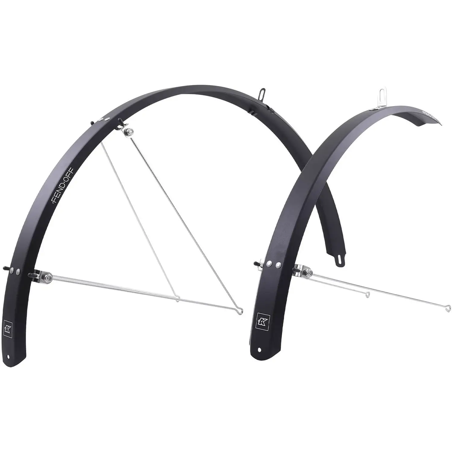 Kinesis FendOff mudguards vs Crud Roadracer MK3 mudguards Slant
