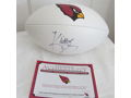 Autographed Cardinals Football
