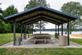 Pressure Washing public city Park Shelter