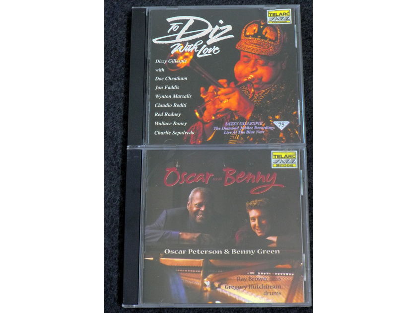 Jazz CDs Many Telarc Jazz CDs with superior sound 101 CDs