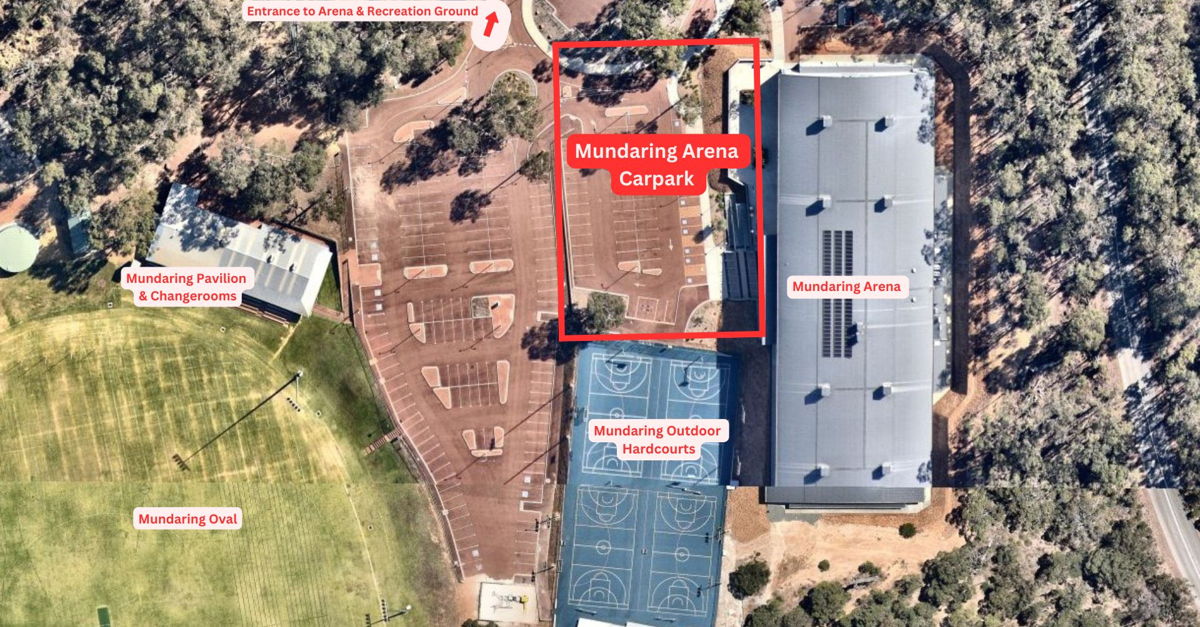 Book Mundaring Arena Carpark | SpacetoCo