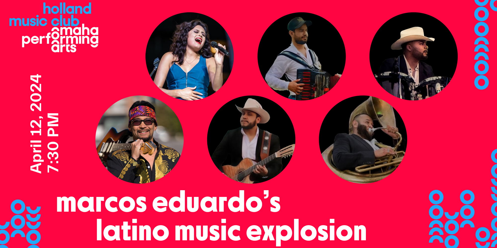 Marcos Eduardo's Latino Music Explosion promotional image