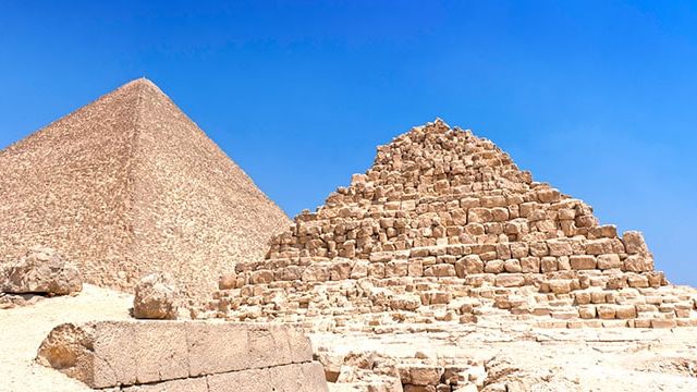 The Queen's Pyramid, Giza Necropolis, Egypt The Queen's Pyramid, Giza Necropolis, Egypt